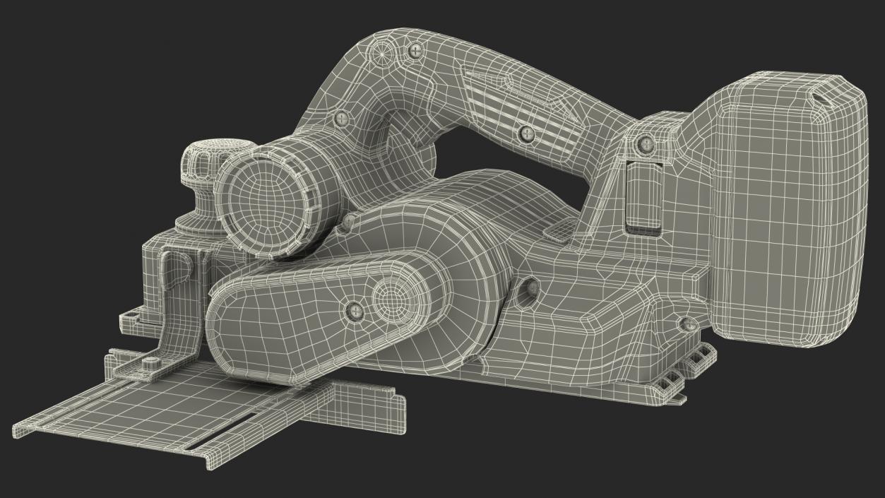 Brushless Planer with 18V Accumulator 3D