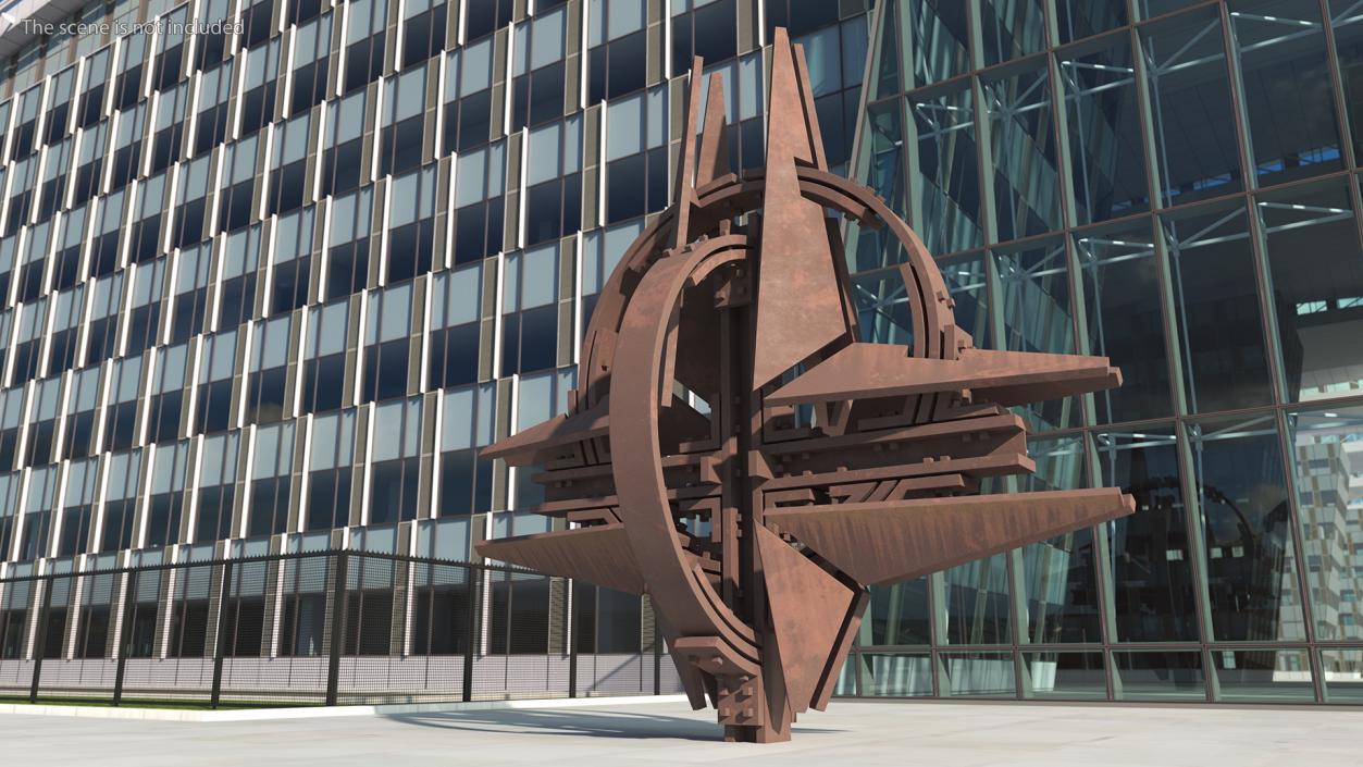 NATO Sculpture 3D model