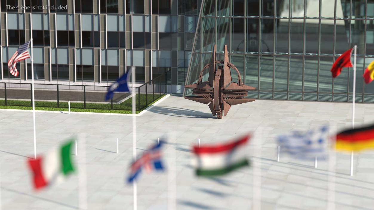 NATO Sculpture 3D model