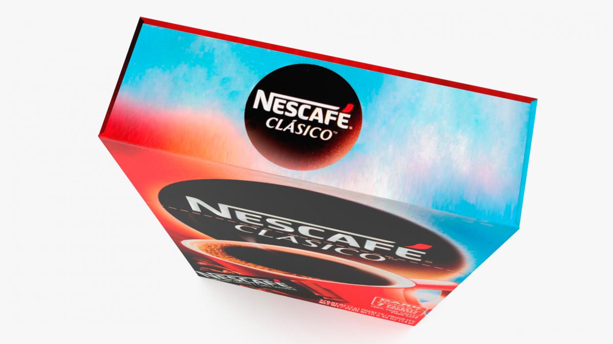 Nescafe Clasico Box 3D model