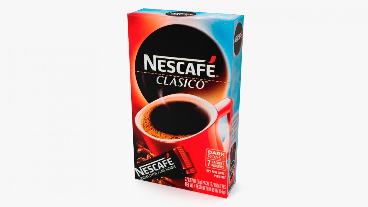 Nescafe Clasico Box 3D model