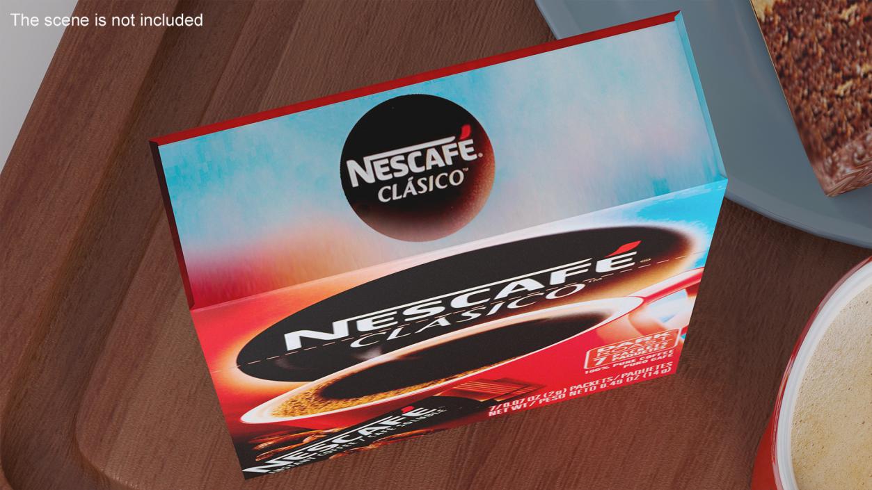 Nescafe Clasico Box 3D model