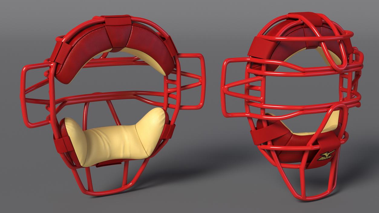 Mizuno Baseball Catchers Mask 3D model