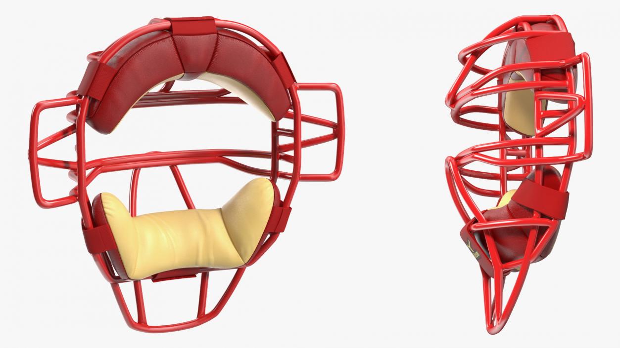 Mizuno Baseball Catchers Mask 3D model