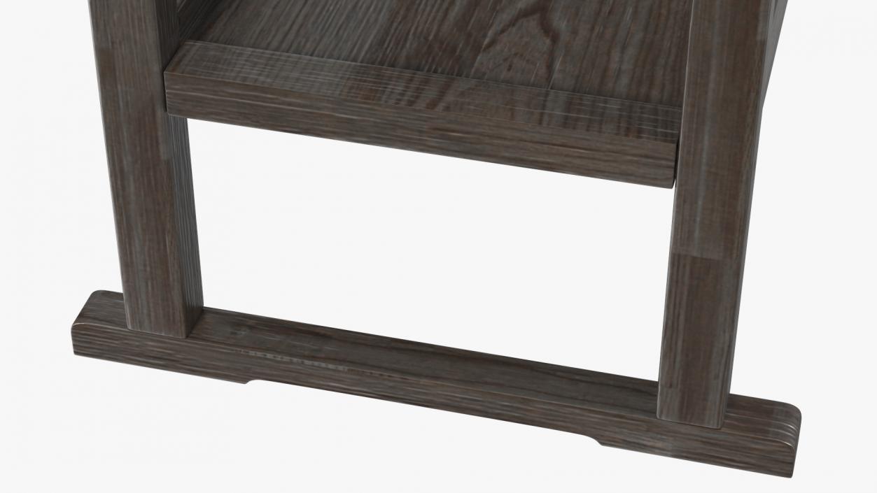 3D Wooden Carpenter Workbench