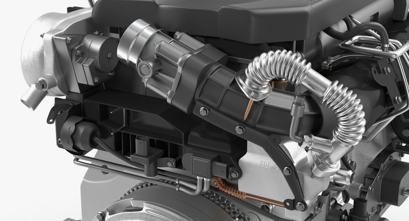 Car Engines Collection 2 3D model