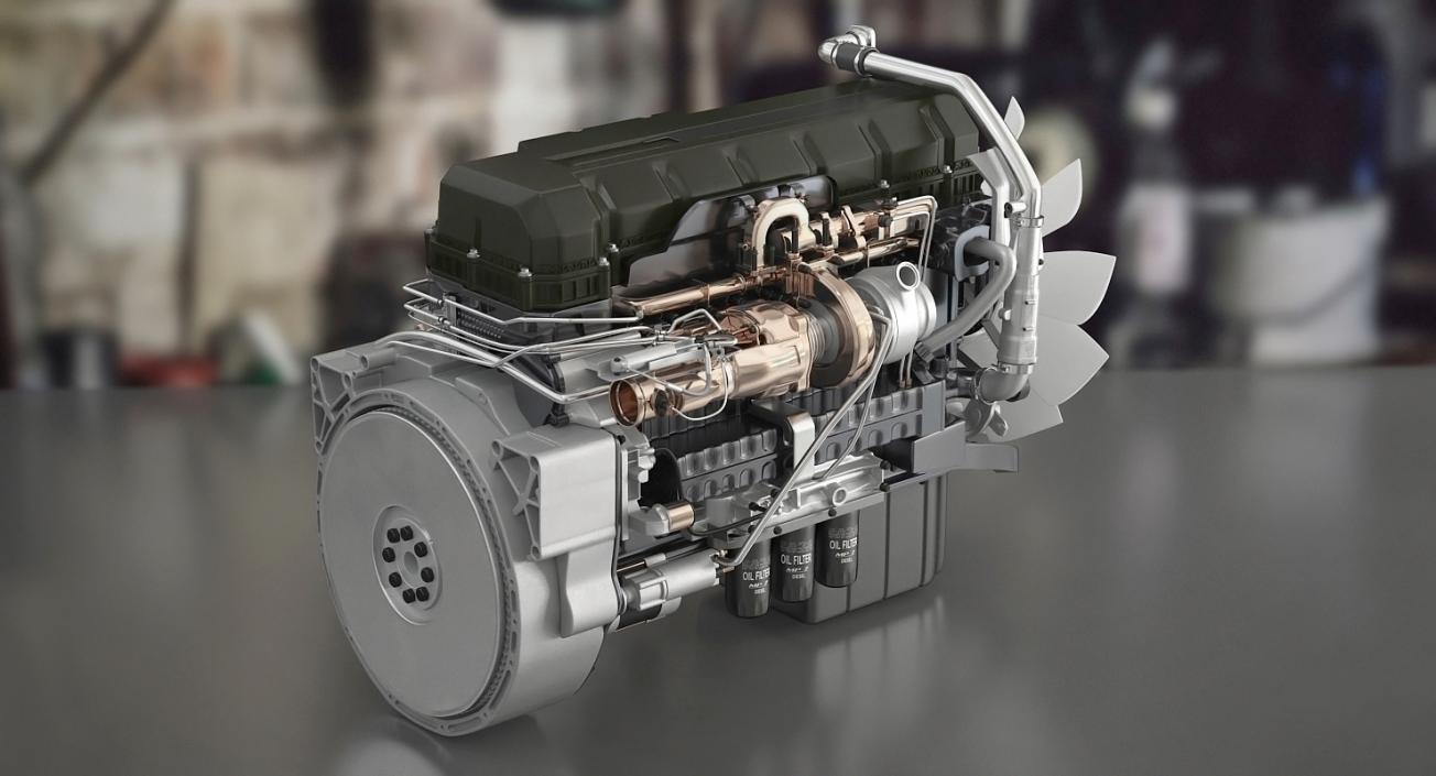 Car Engines Collection 2 3D model