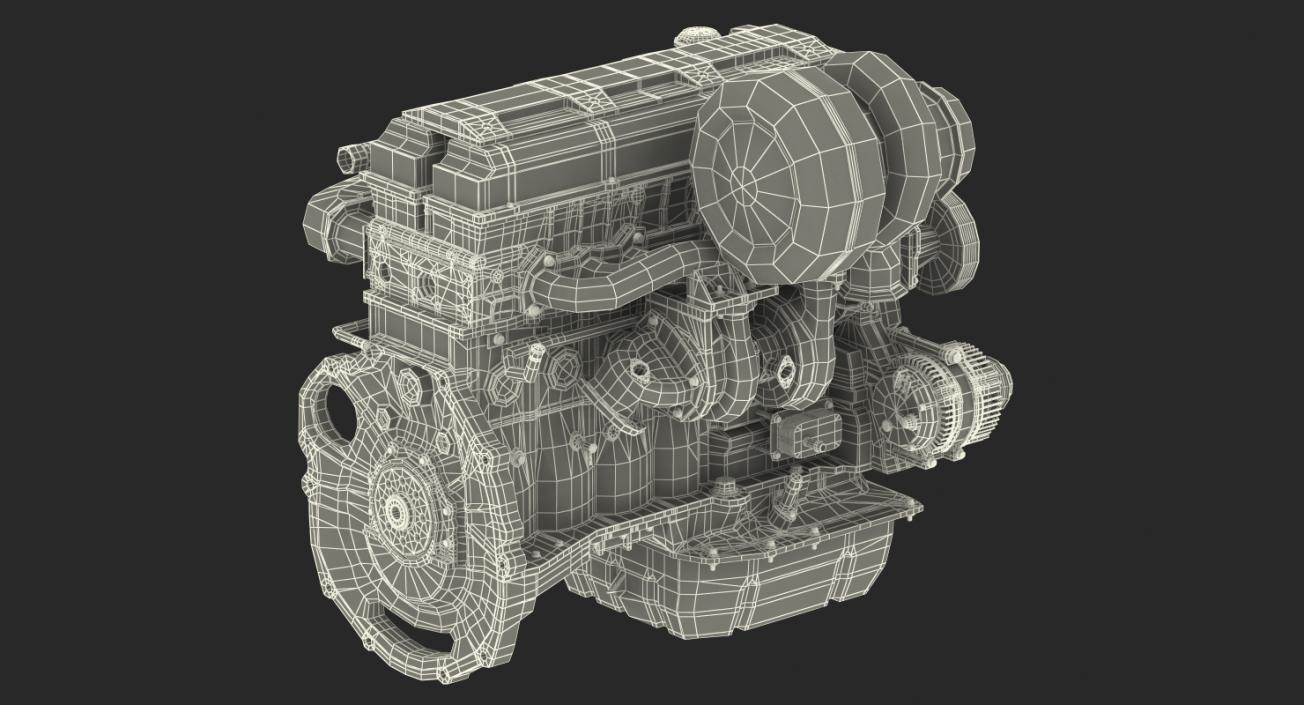 Car Engines Collection 2 3D model