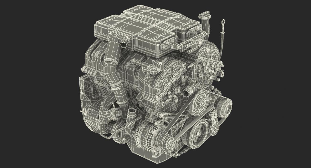 Car Engines Collection 2 3D model