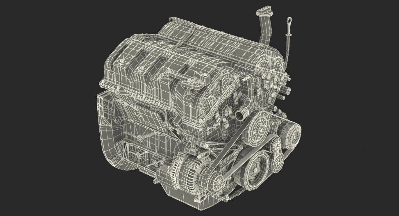 Car Engines Collection 2 3D model