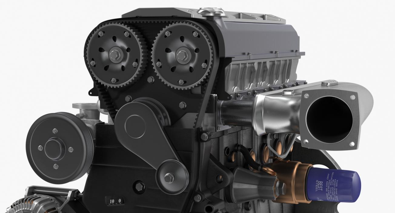 Car Engines Collection 2 3D model