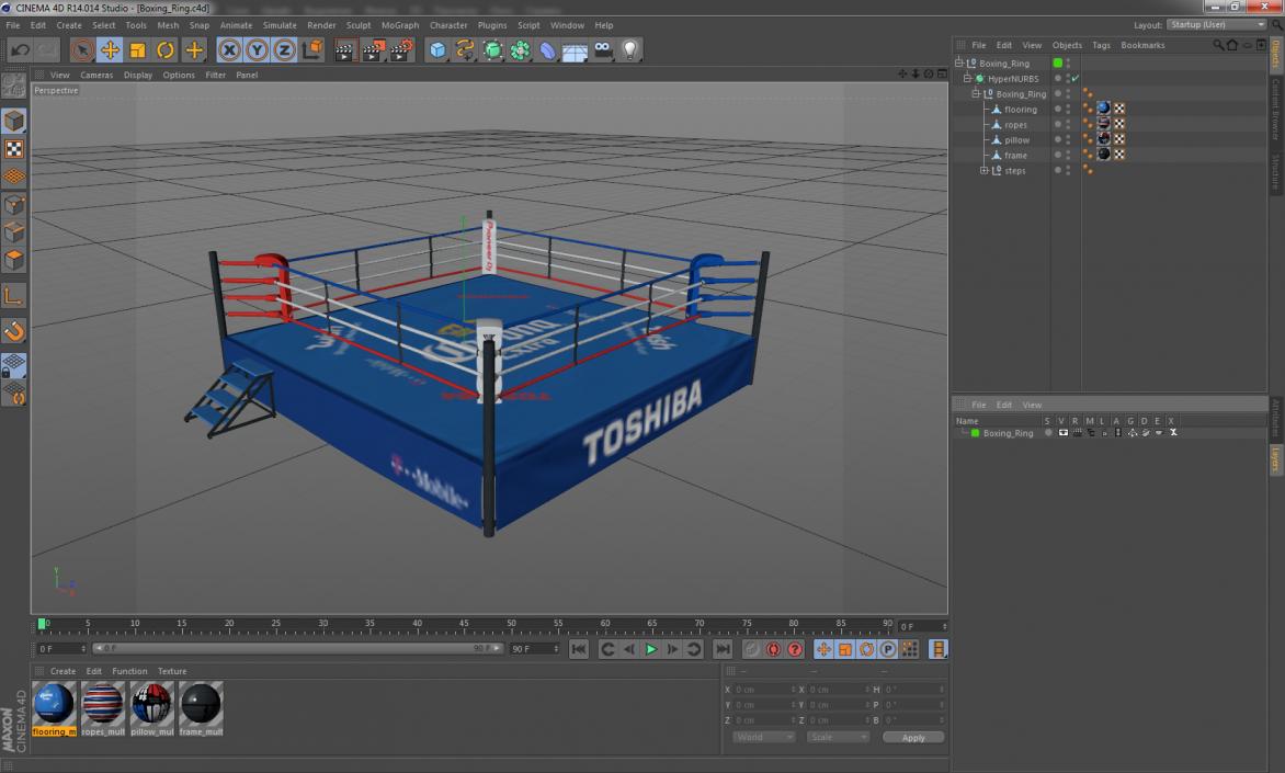 3D Boxing Ring