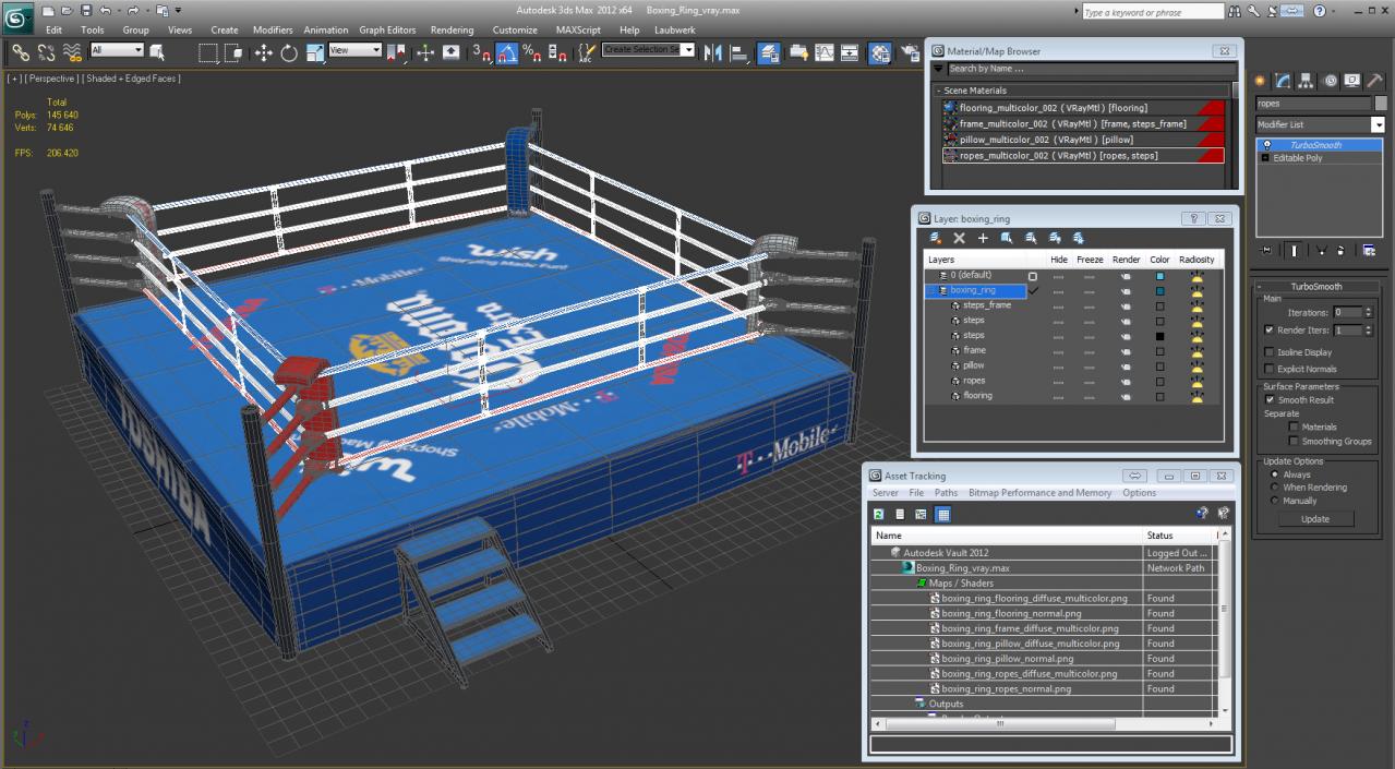 3D Boxing Ring