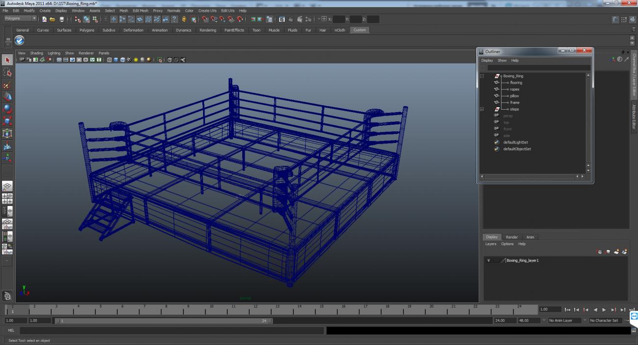 3D Boxing Ring