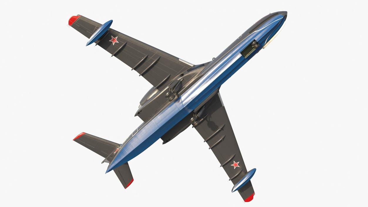 3D Be 200 Amphibious Aircraft 2 model