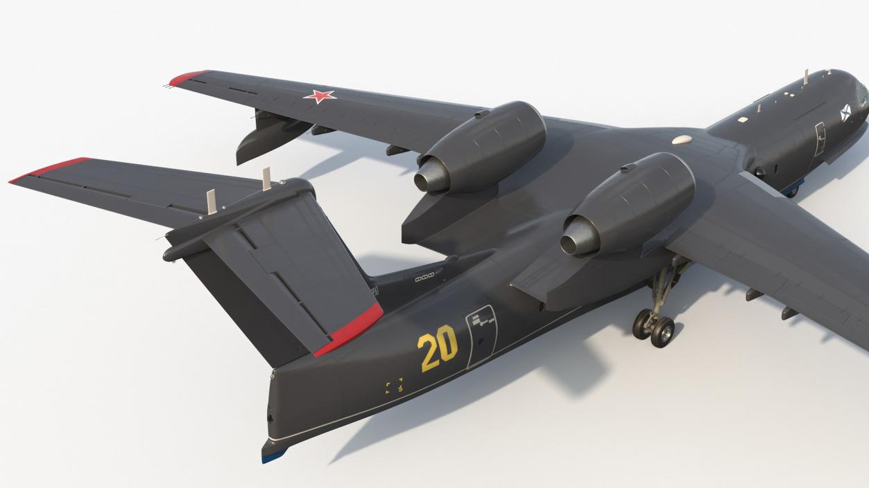 3D Be 200 Amphibious Aircraft 2 model