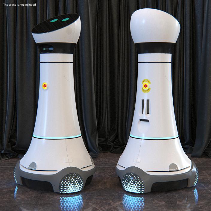 3D model Careobot 4