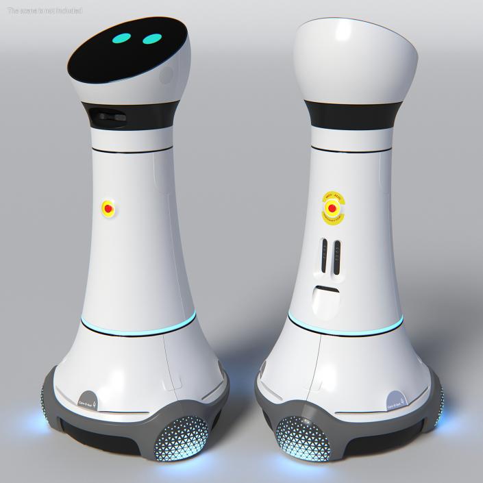 3D model Careobot 4