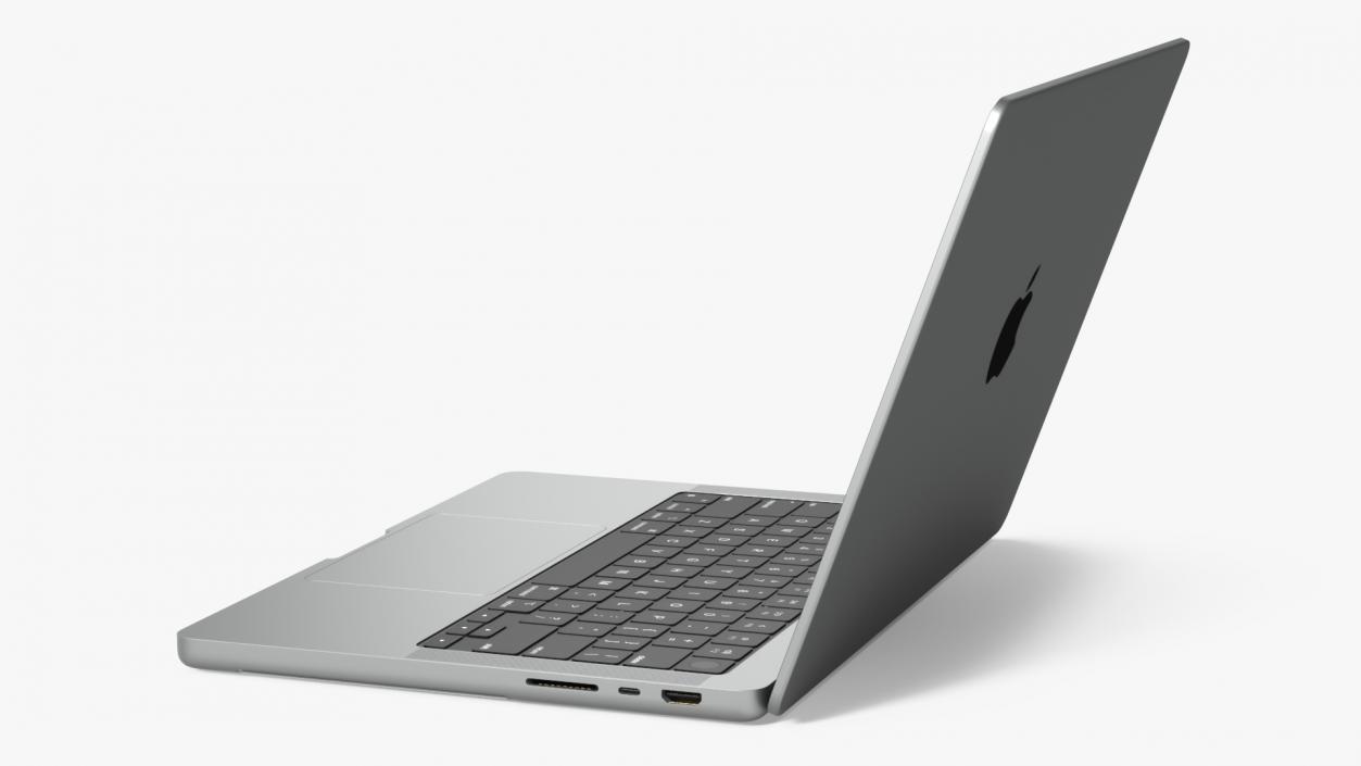 MacBook Pro 14 M2 with Detailed Inner Structure 3D