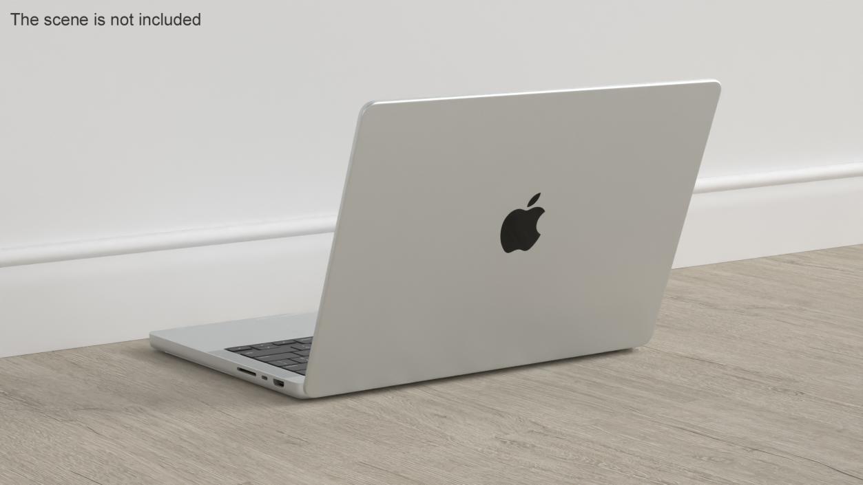 MacBook Pro 14 M2 with Detailed Inner Structure 3D