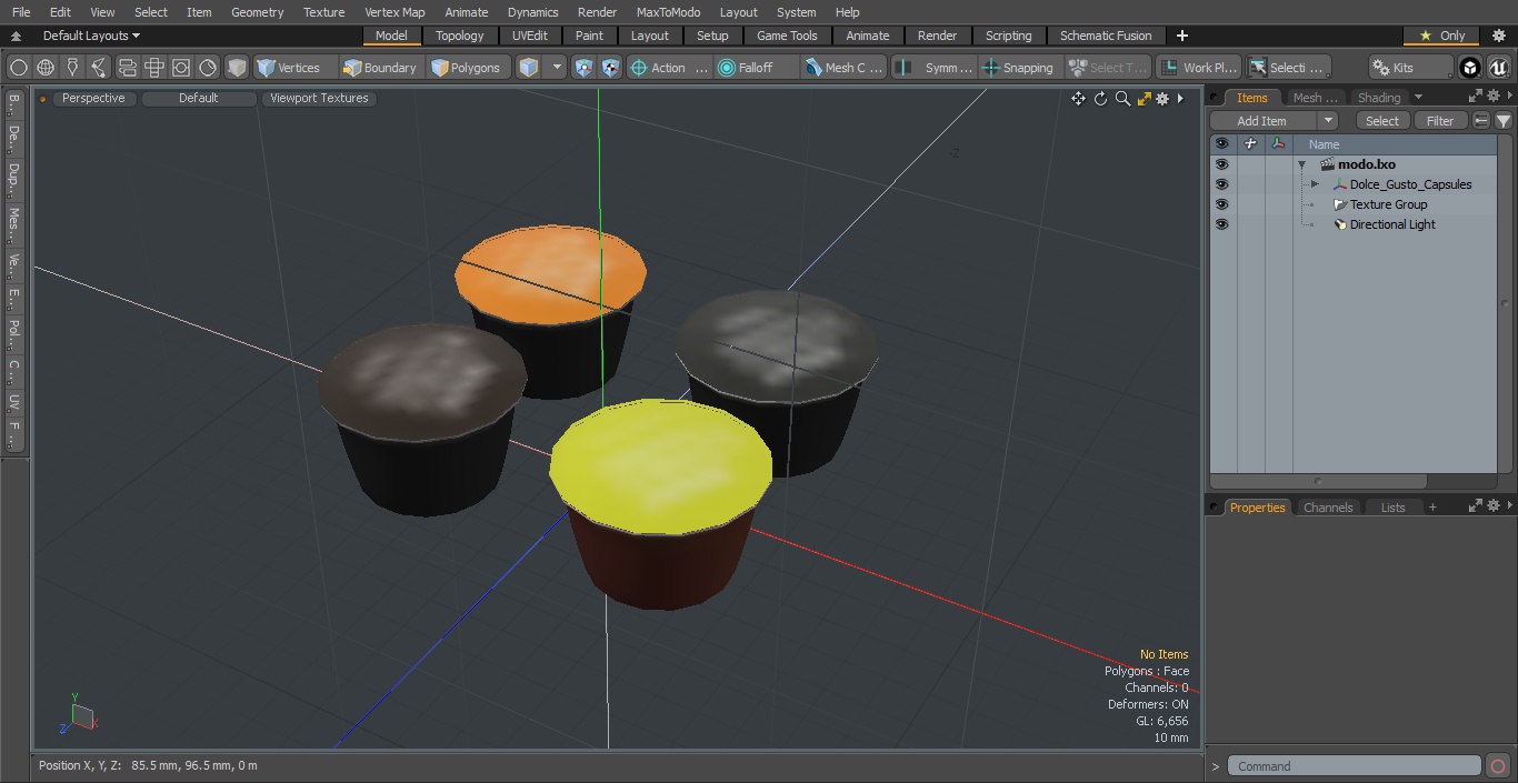 3D model Dolce Gusto Capsules