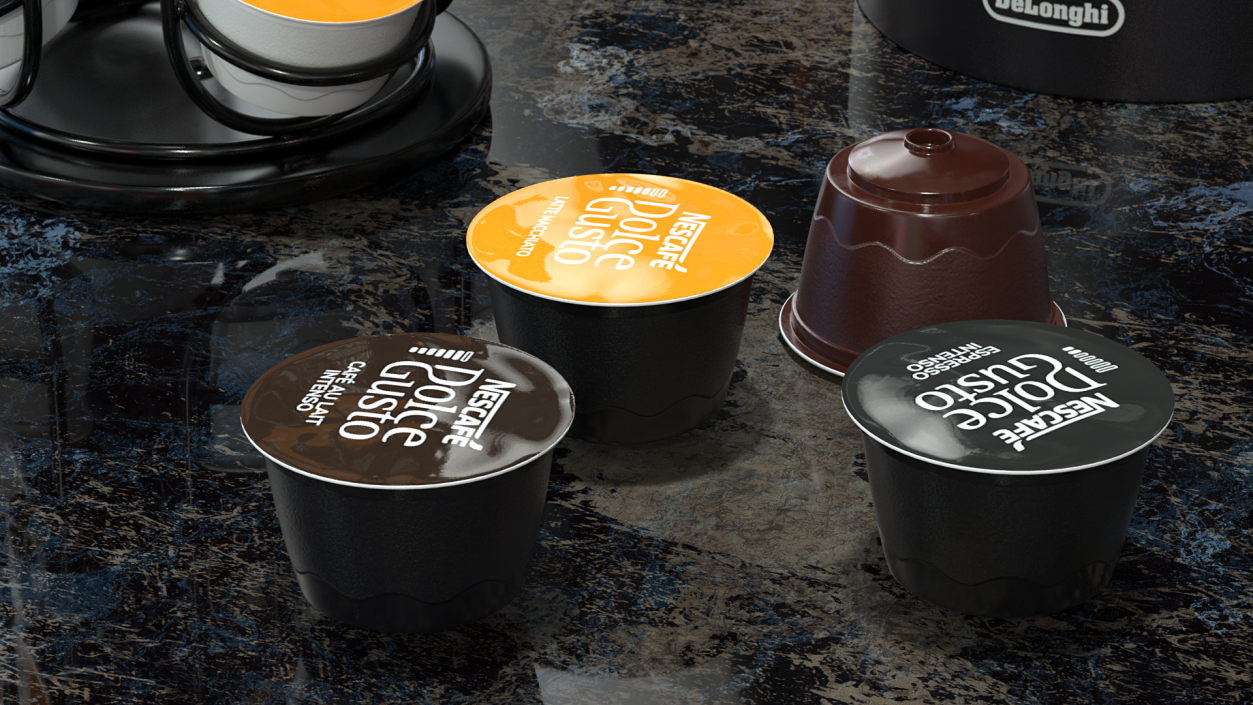 3D model Dolce Gusto Capsules