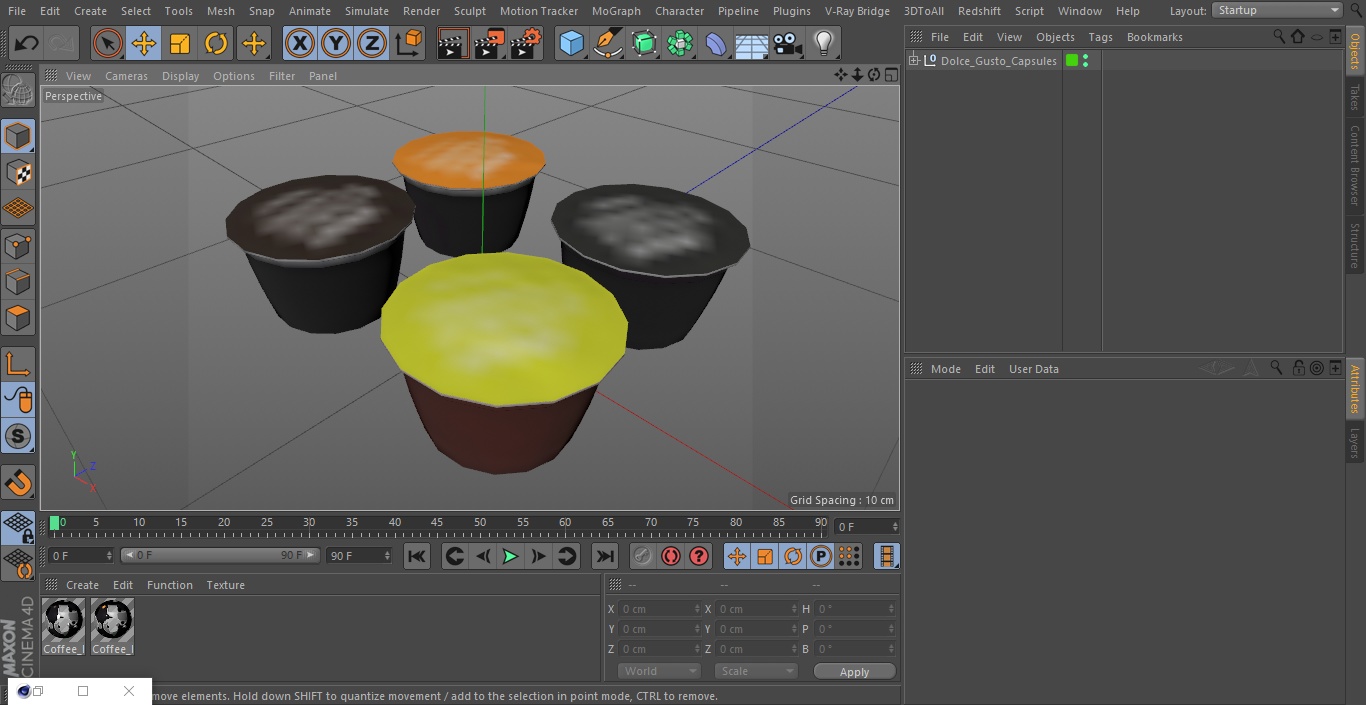 3D model Dolce Gusto Capsules