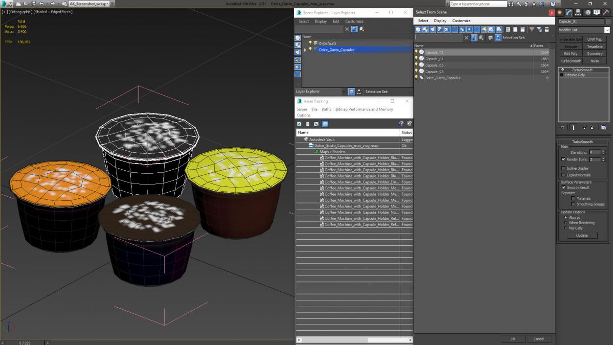 3D model Dolce Gusto Capsules