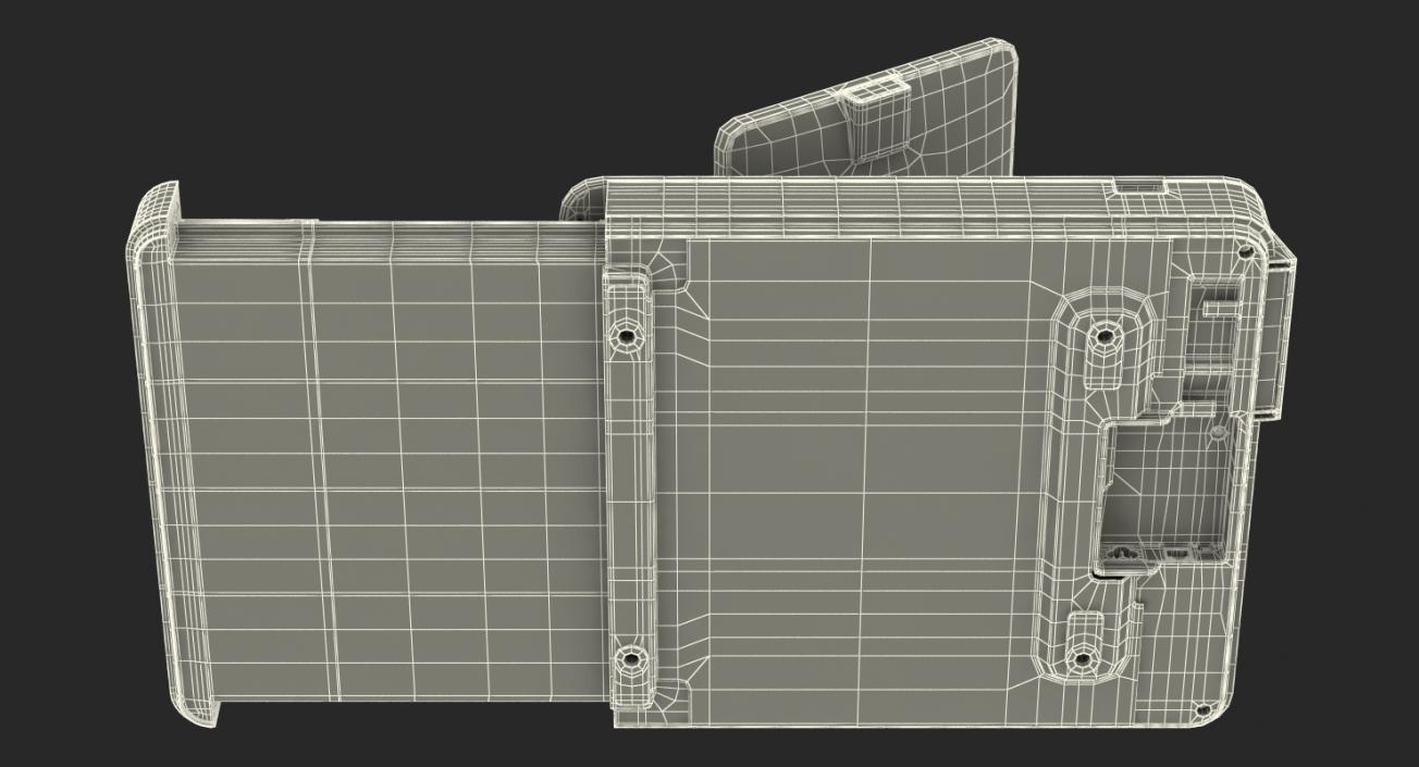 Modern Mobile POS Terminal Generic 3D model