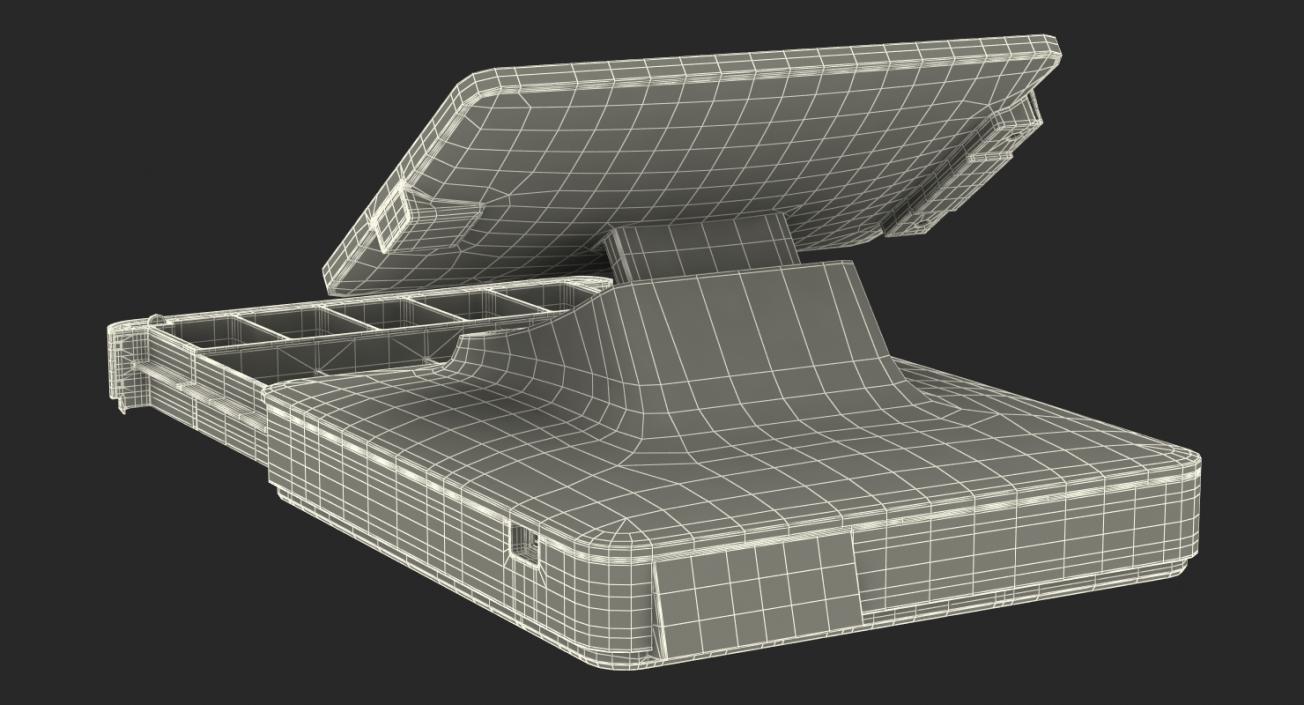 Modern Mobile POS Terminal Generic 3D model