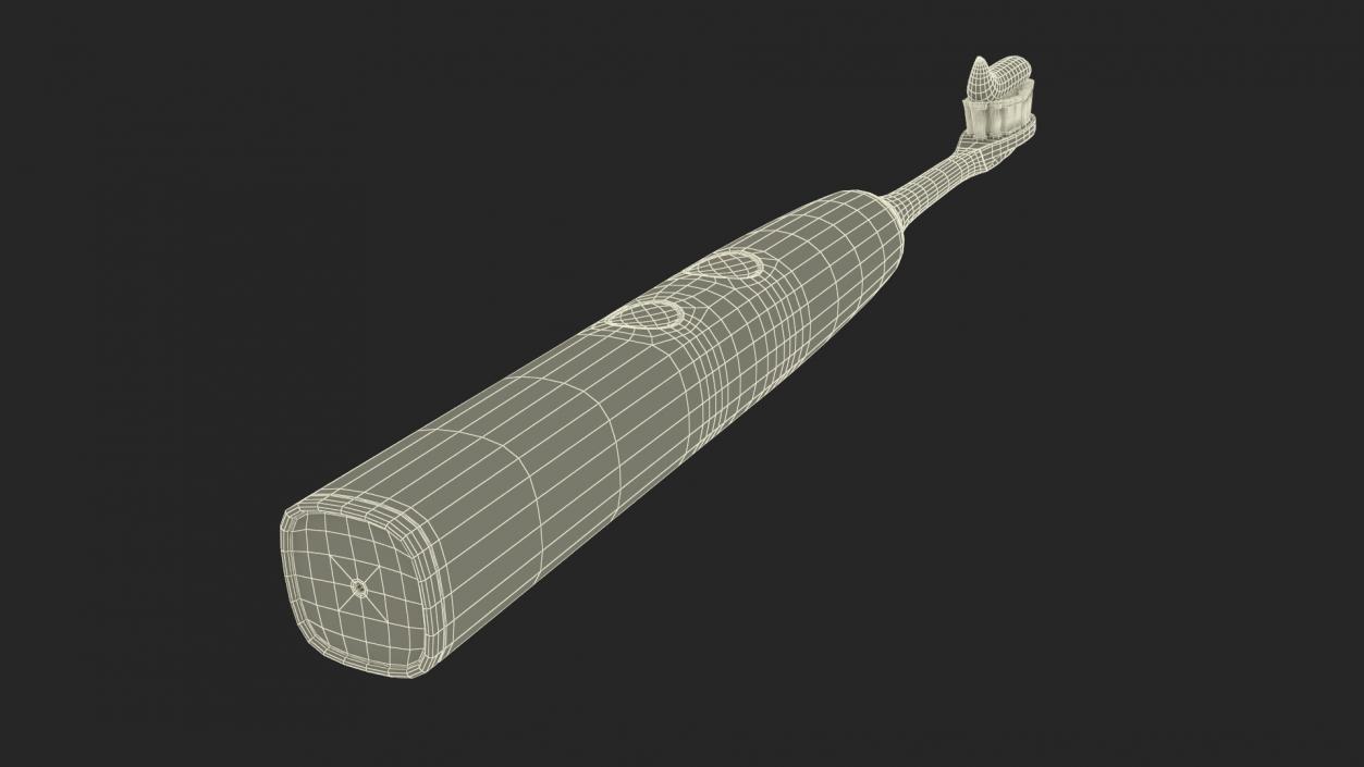 3D model Electric Toothbrush with Toothpaste