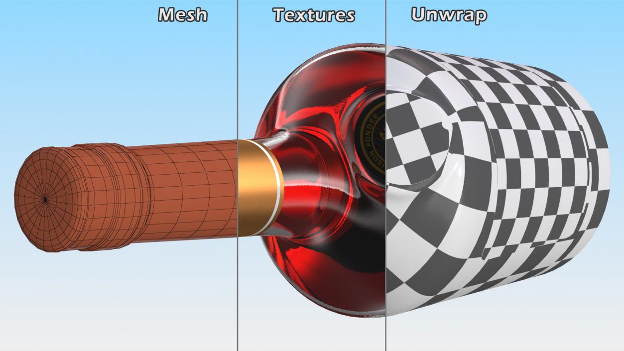 Hennessy VS Luminous Cognac 3D