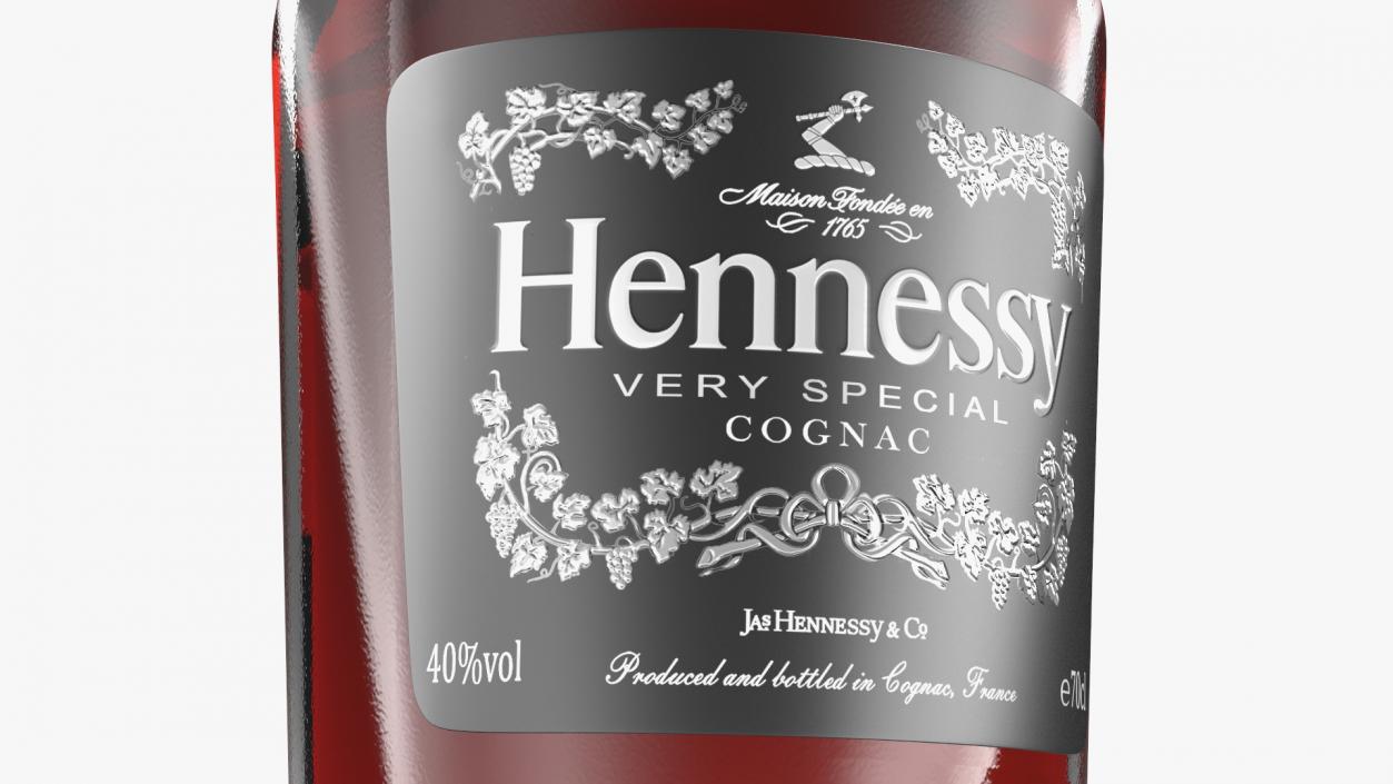 Hennessy VS Luminous Cognac 3D