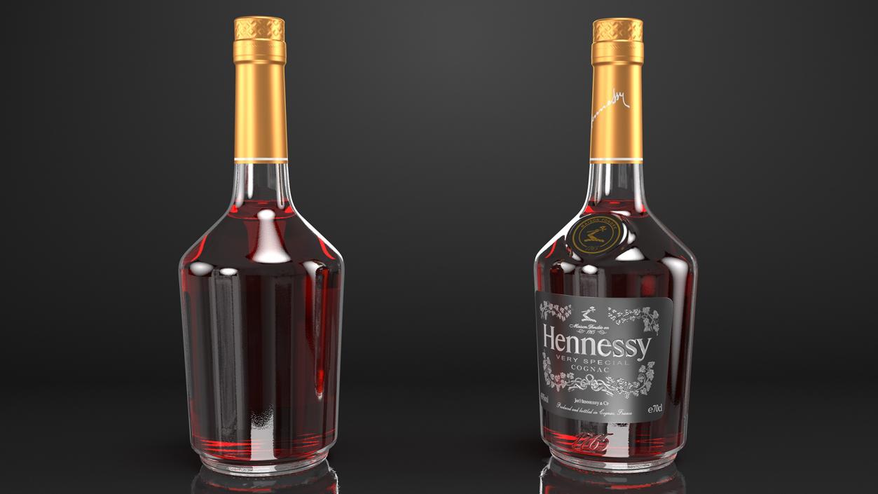 Hennessy VS Luminous Cognac 3D