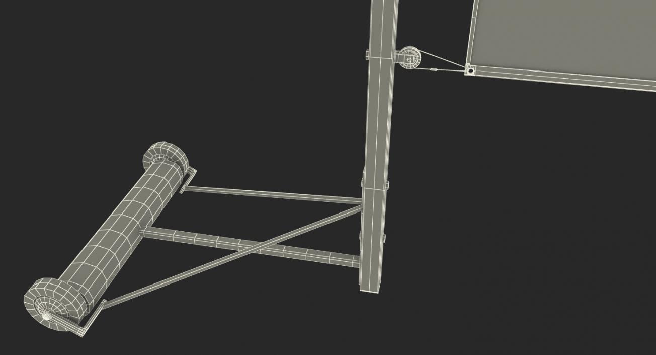 3D Badminton Net model