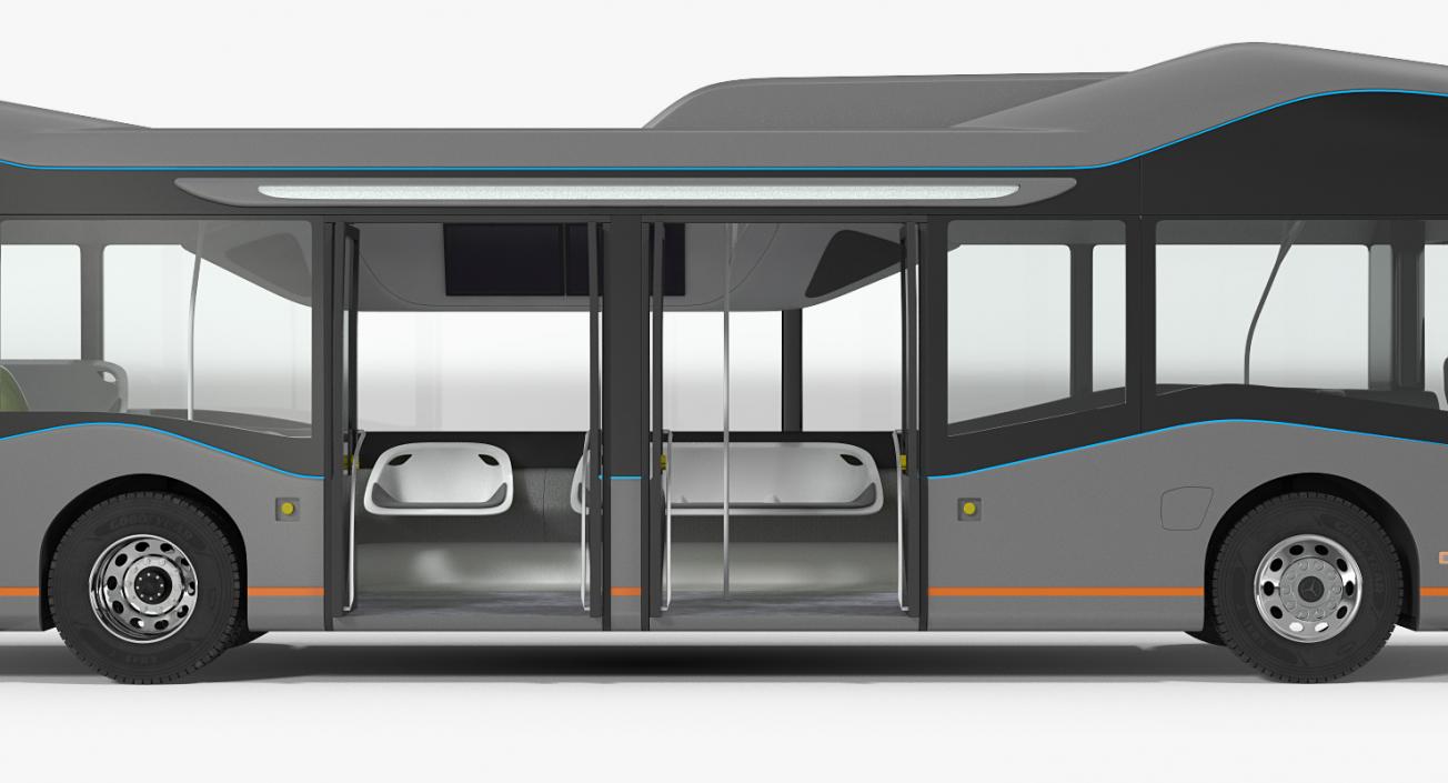 3D model Mercedes Future Bus City Pilot