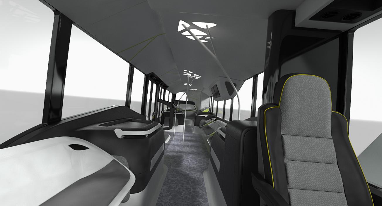 3D model Mercedes Future Bus City Pilot