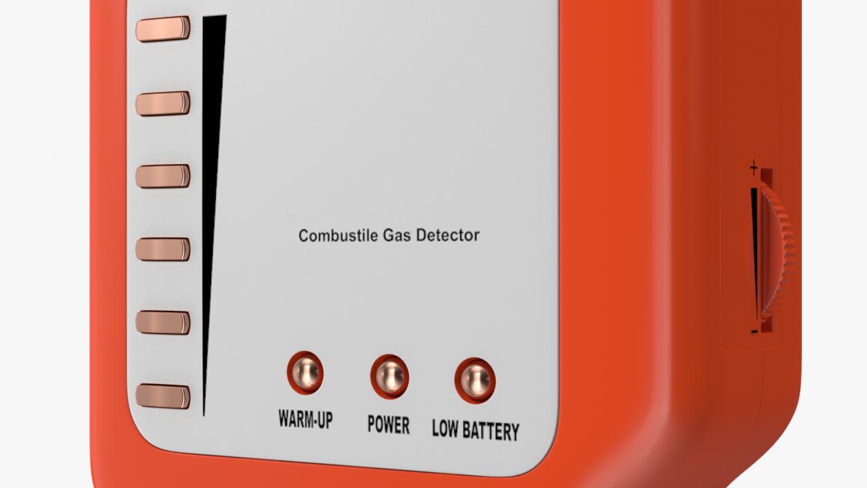 Portable Methane Propane Gas Leak Detector 3D