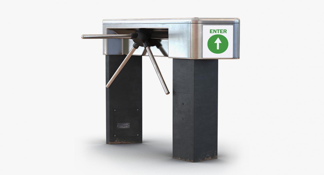 3D Turnstiles Collection 2 model