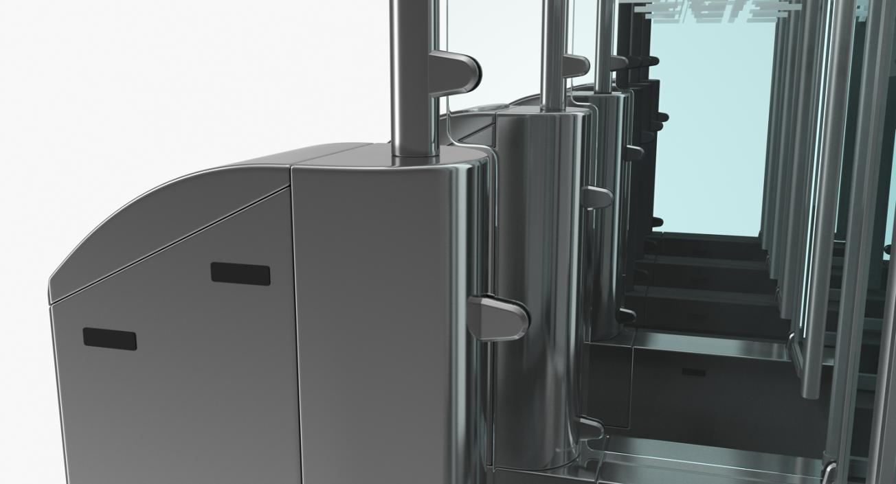 3D Turnstiles Collection 2 model