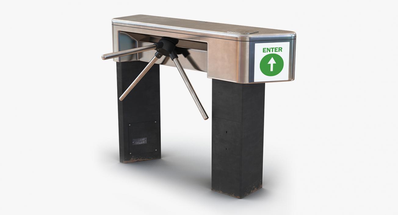 3D Turnstiles Collection 2 model