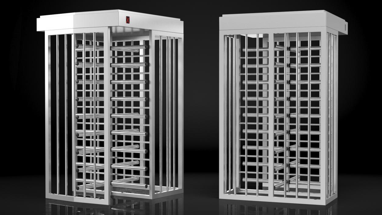 3D Turnstiles Collection 2 model