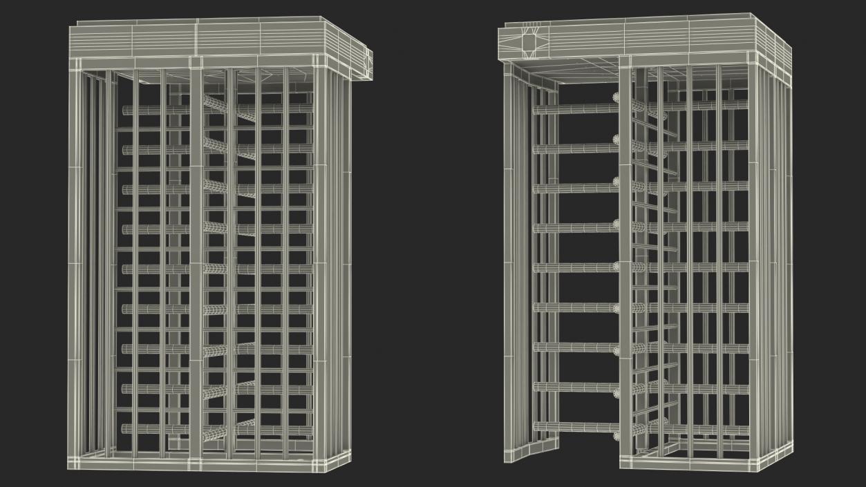 3D Turnstiles Collection 2 model