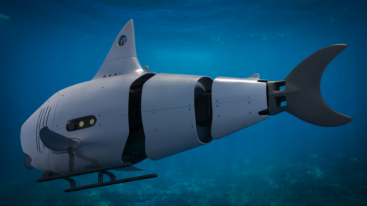 Shark Underwater Drone 3D