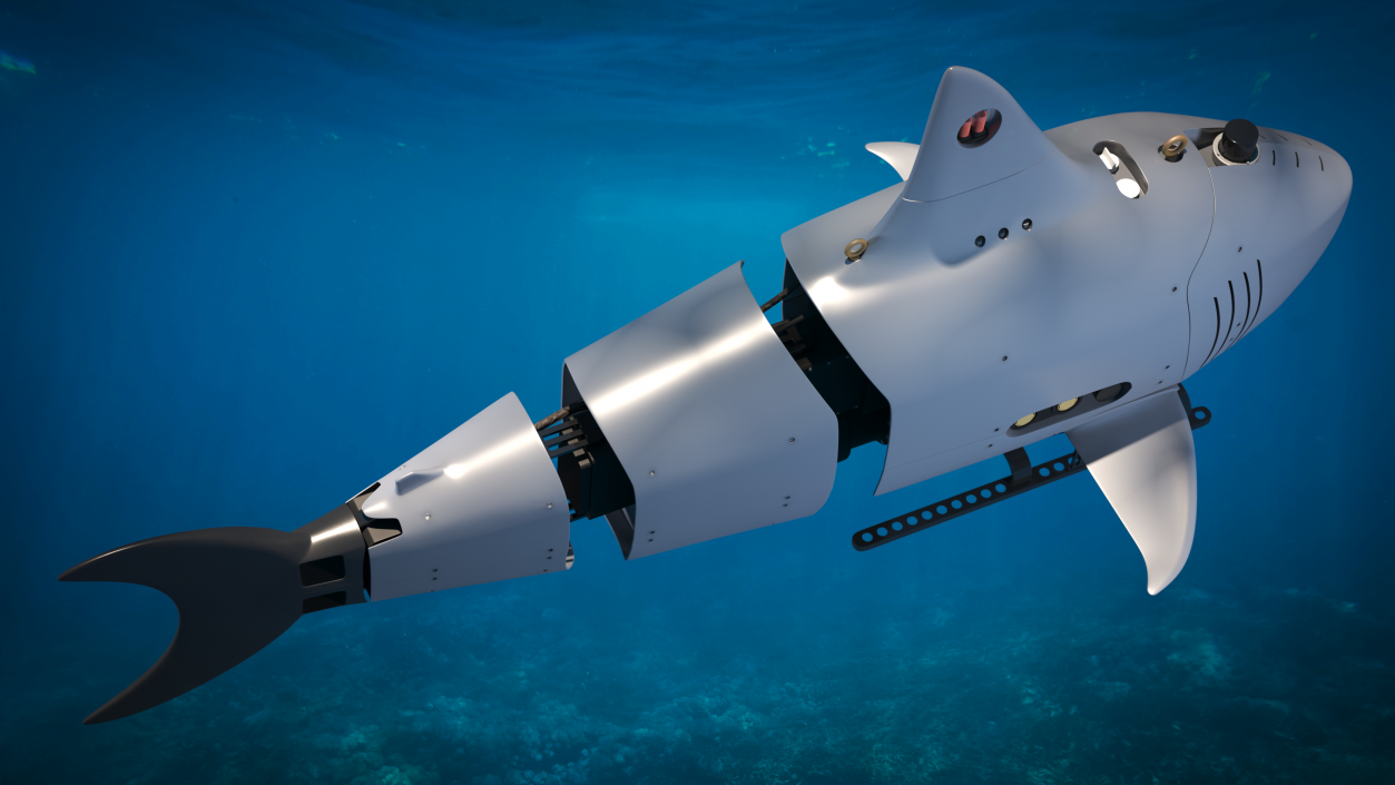 Shark Underwater Drone 3D