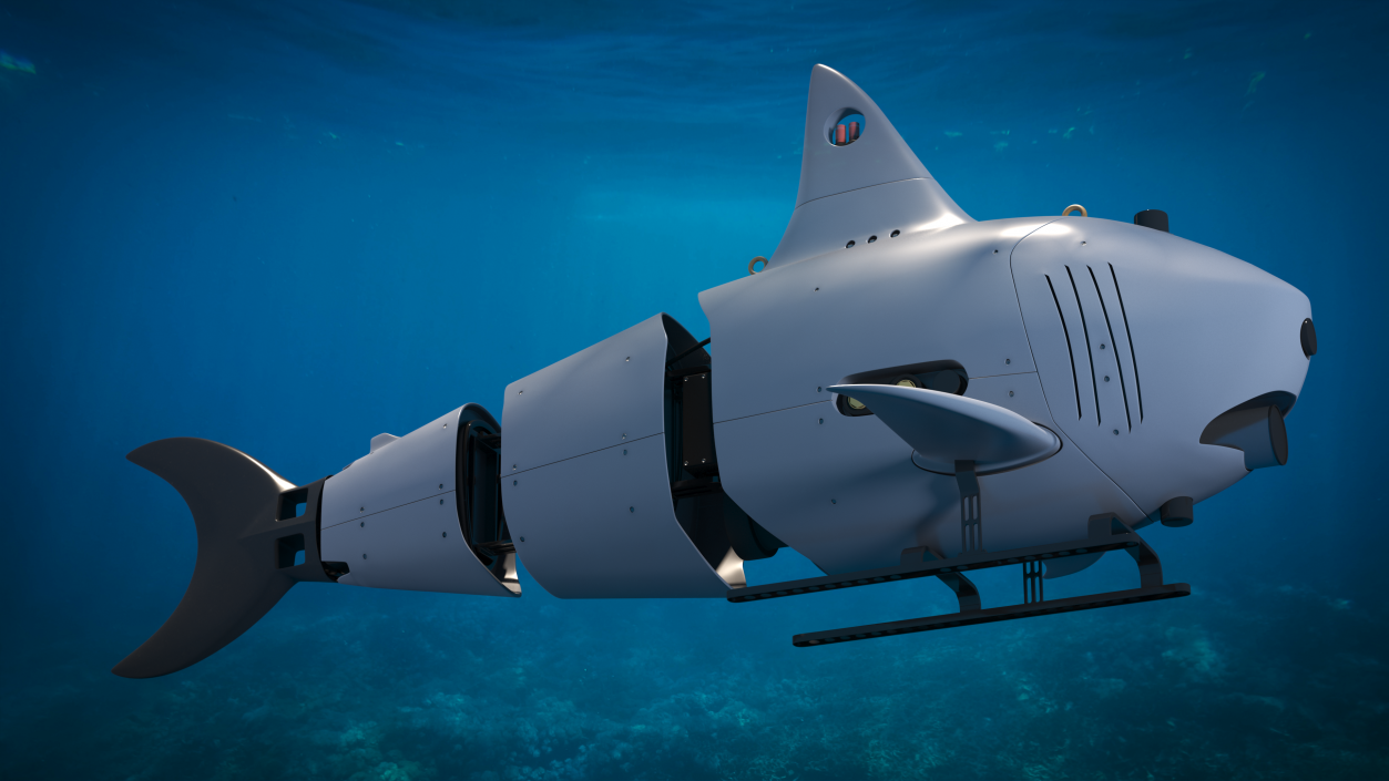 Shark Underwater Drone 3D