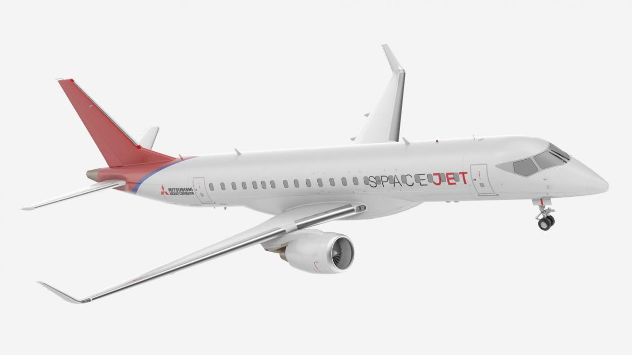 Mitsubishi SpaceJet M90 Exterior Only 3D