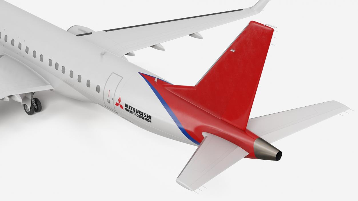 Mitsubishi SpaceJet M90 Exterior Only 3D