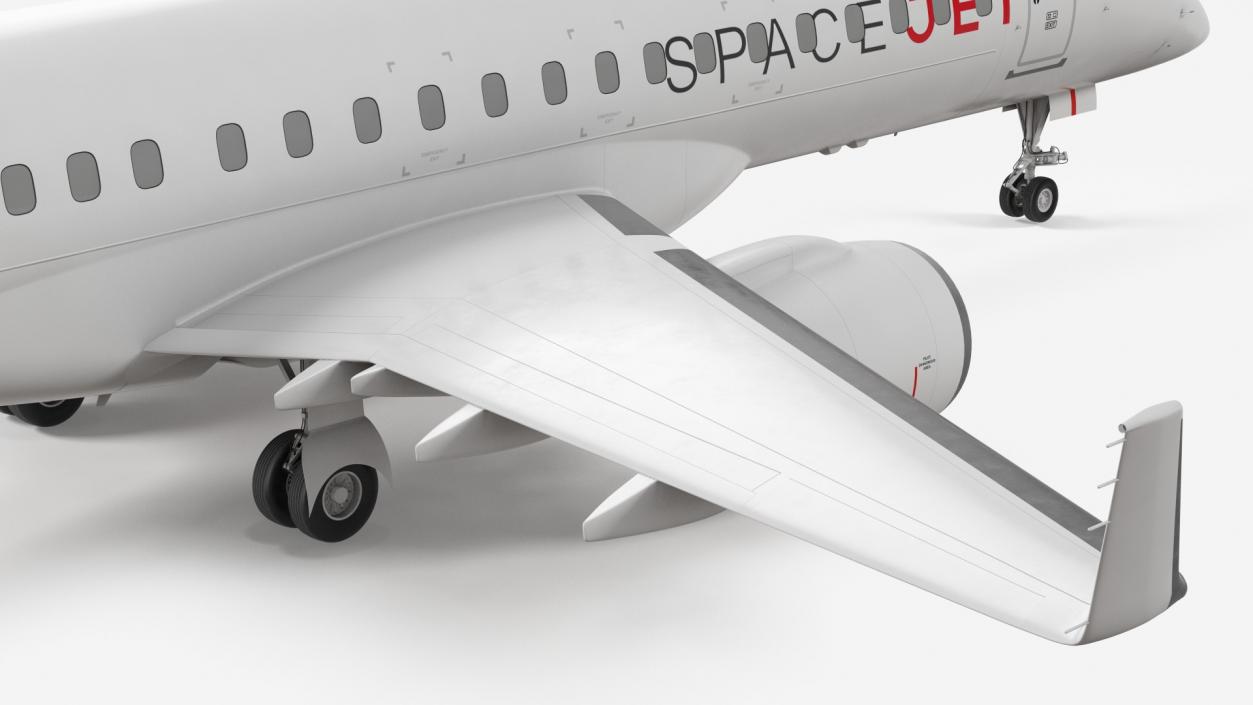 Mitsubishi SpaceJet M90 Exterior Only 3D