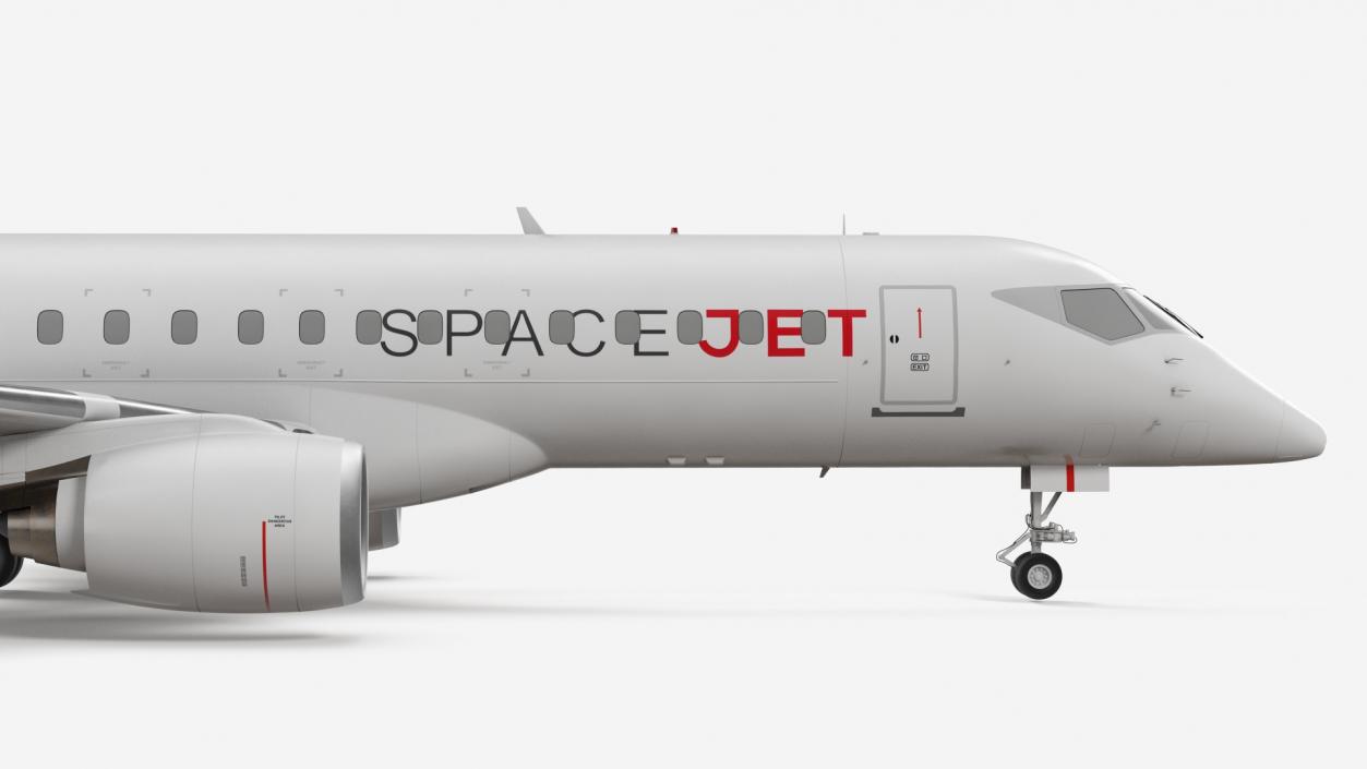 Mitsubishi SpaceJet M90 Exterior Only 3D